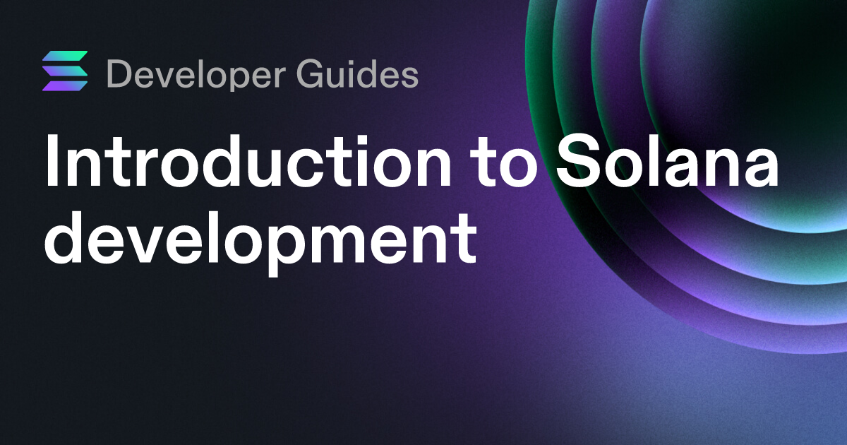 Intro to Solana development (using only your browser)