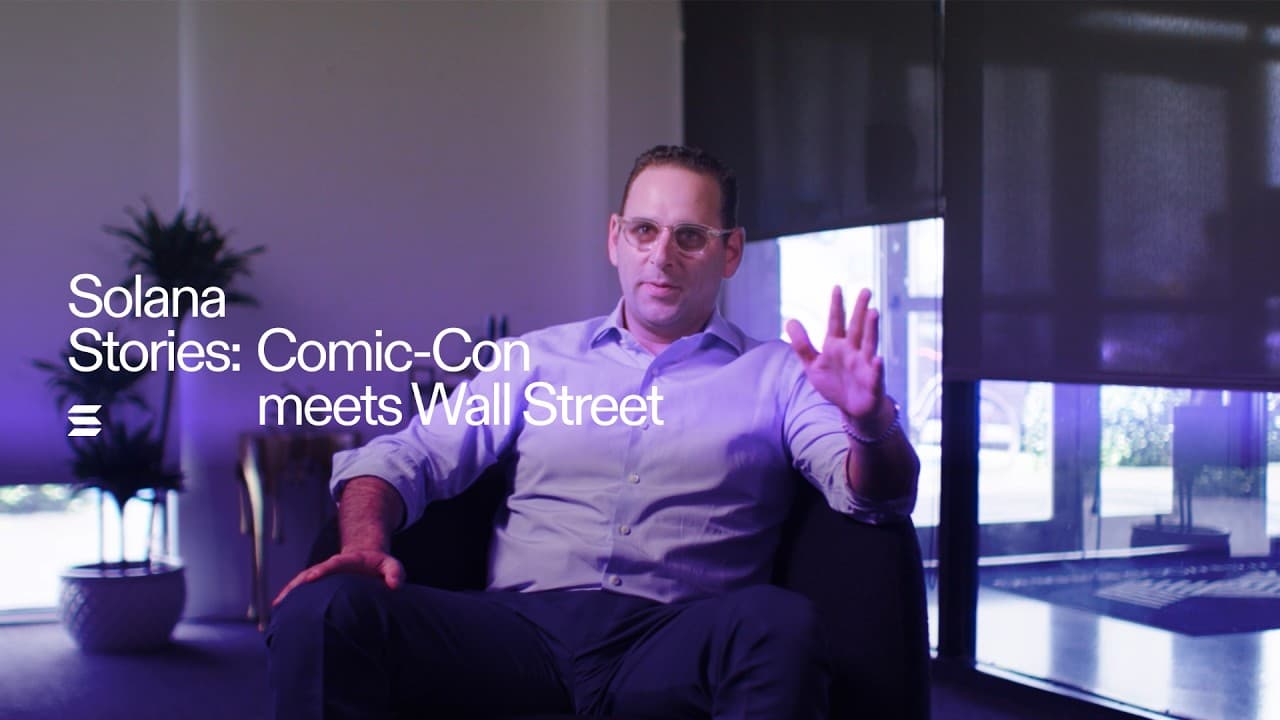 Solana Stories: Comic-Con meets Wall Street