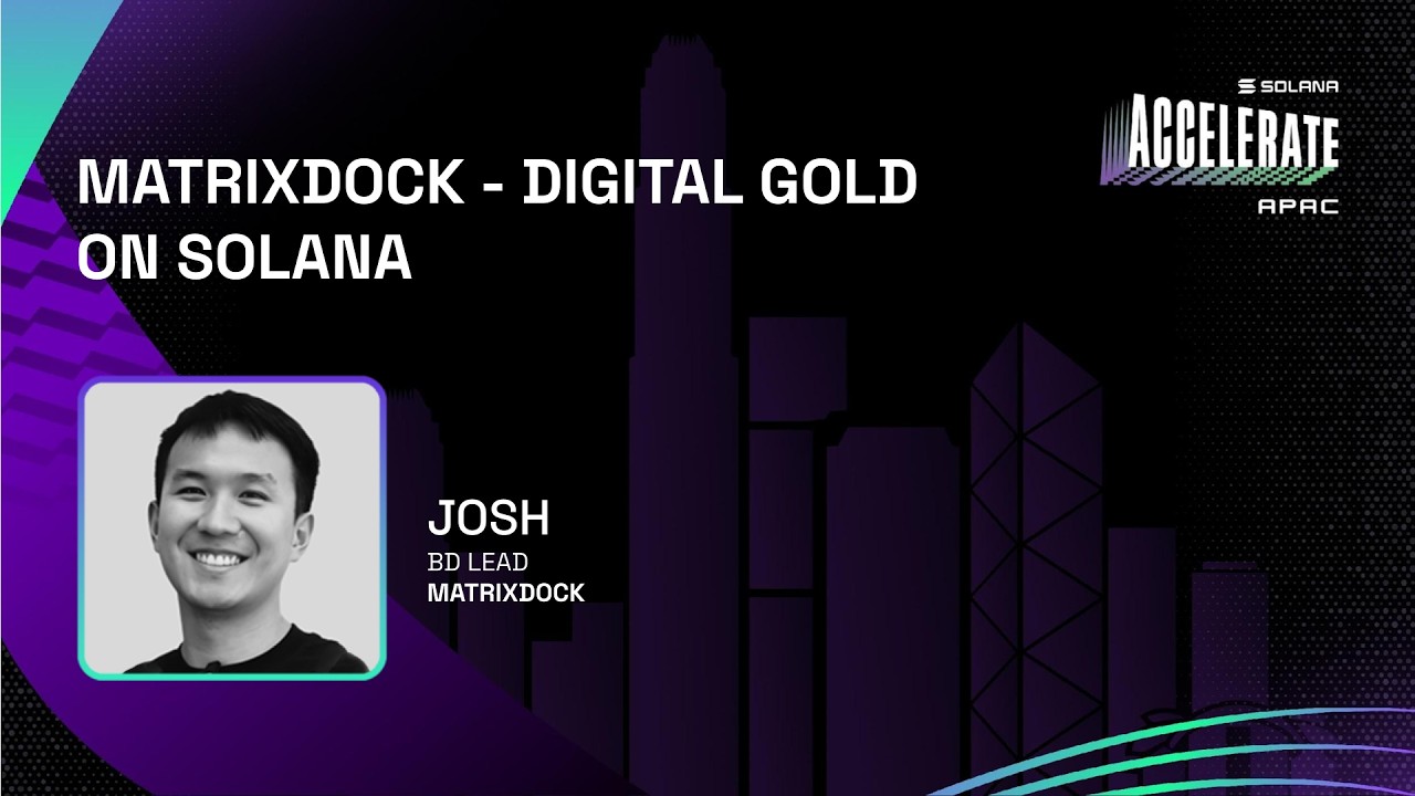 Matrixdock - Digital Gold on Solana