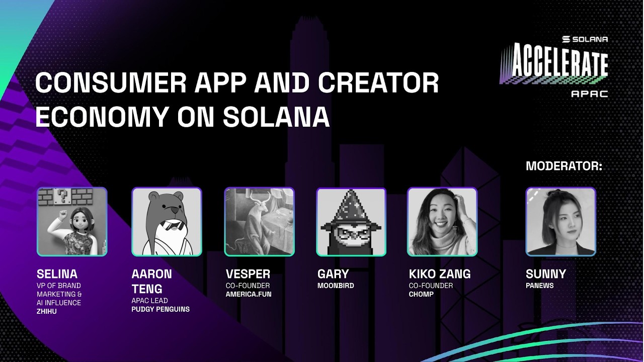 Consumer App And Creator Economy on Solana